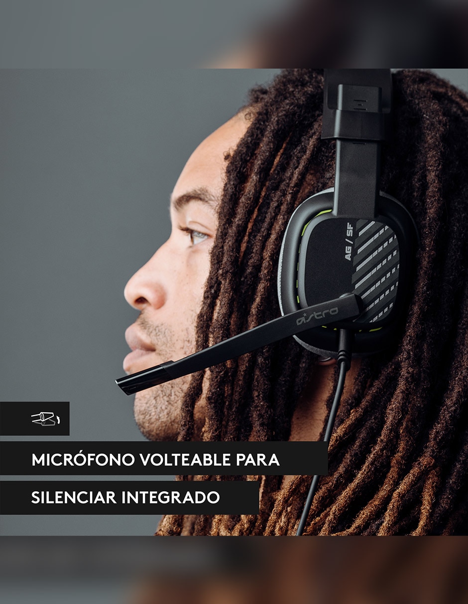 Audífonos Over-Ear Astro A10 alámbricos con cancelación de ruido