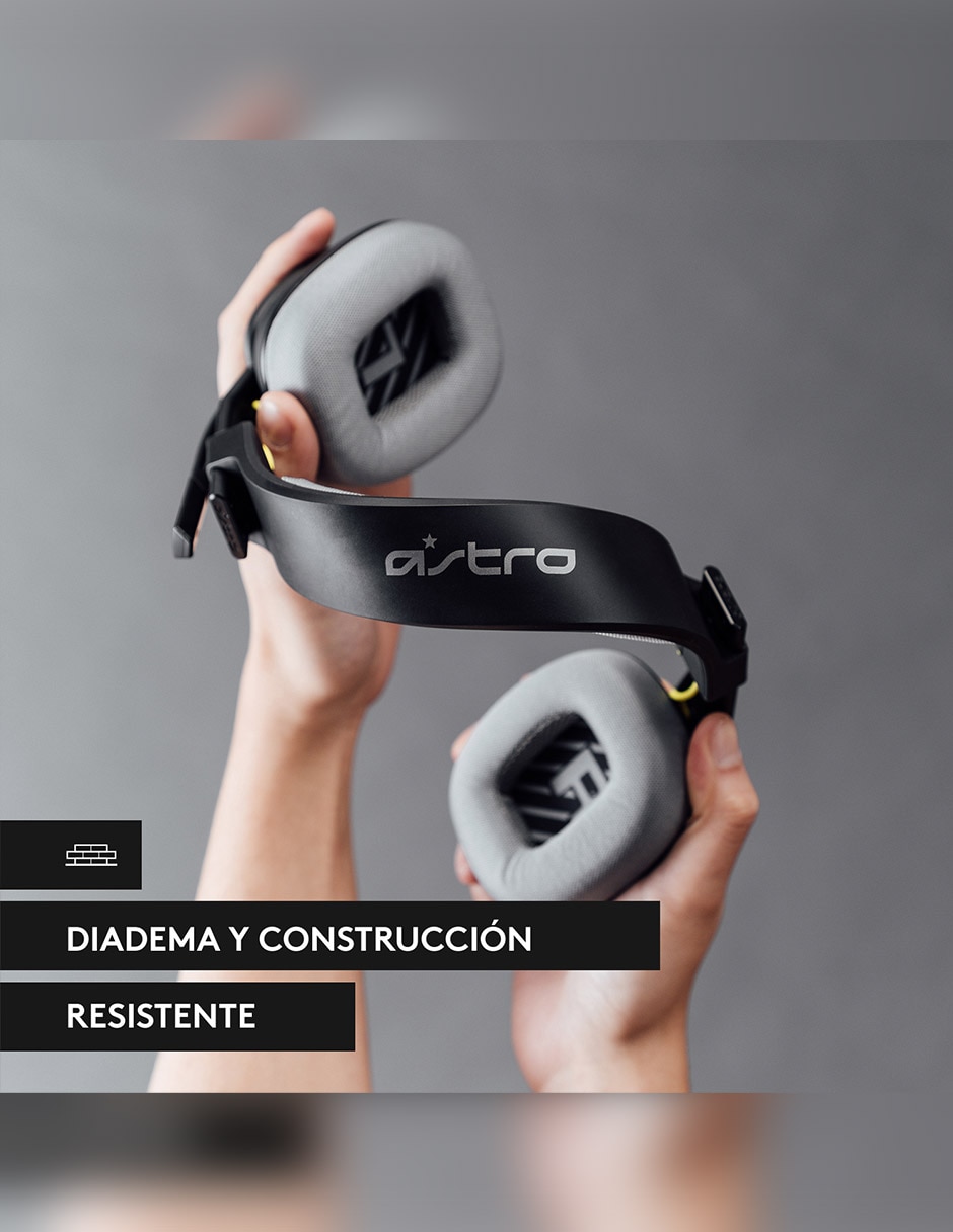 Audífonos Over-Ear Astro A10 alámbricos con cancelación de ruido