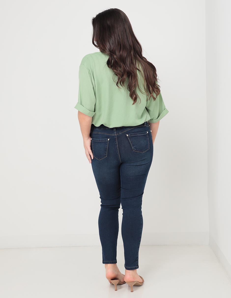 Jeans regular para mujer 4