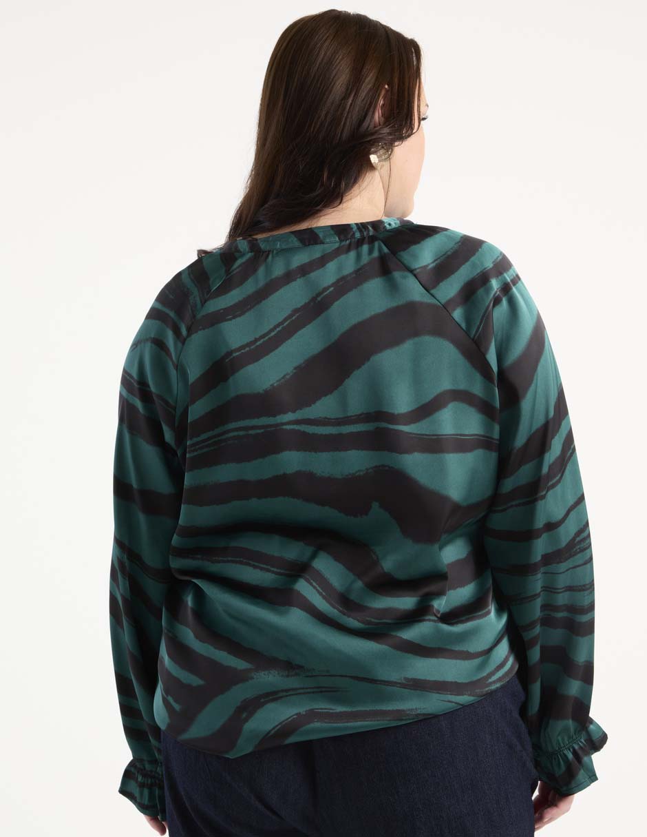 Blusa manga larga para mujer 5