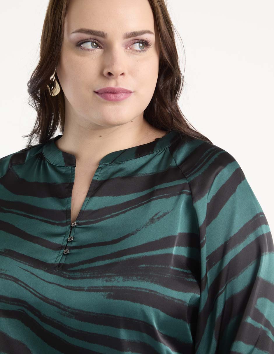 Blusa manga larga para mujer 7