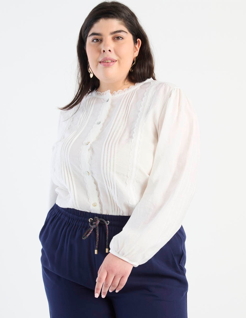 Blusa manga larga para mujer 1