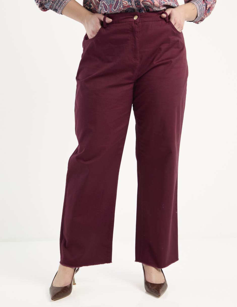 Pantalón relaxed straight para mujer 1