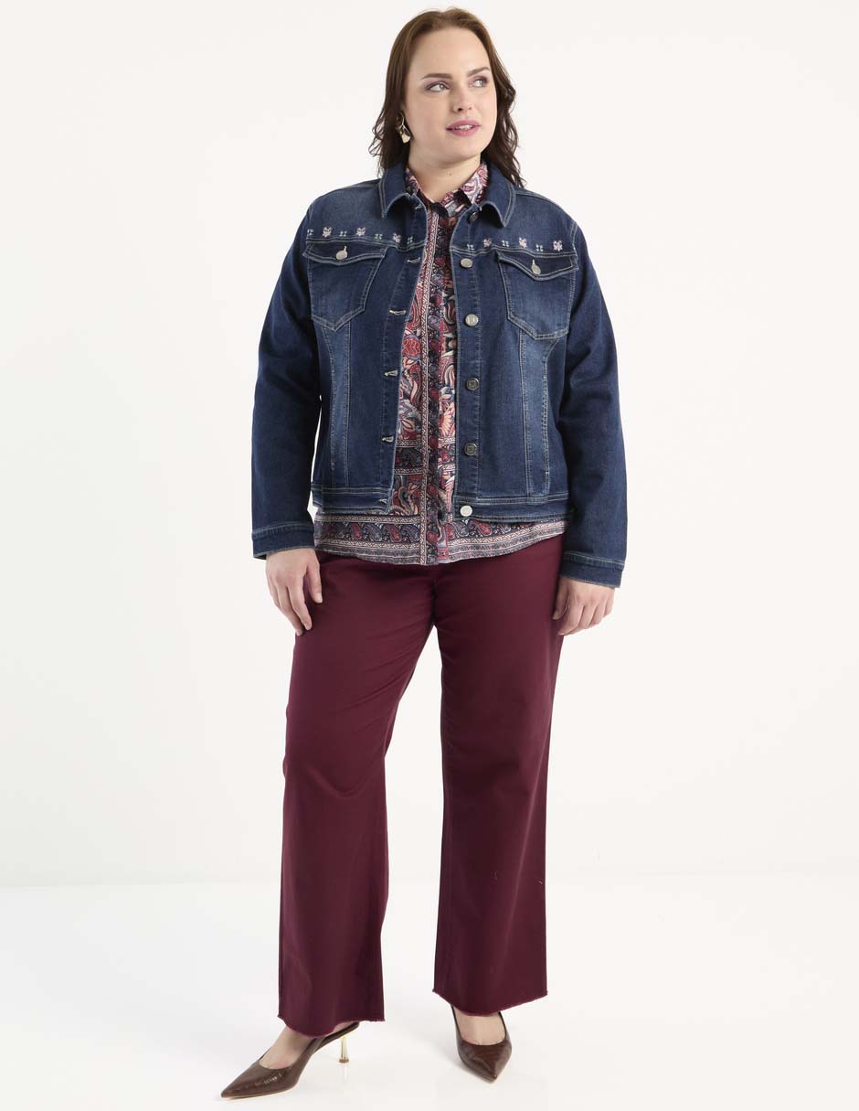 Pantalón relaxed straight para mujer 6