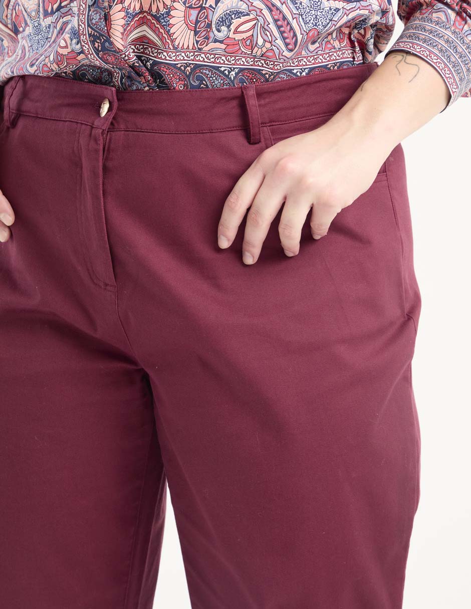 Pantalón relaxed straight para mujer 7