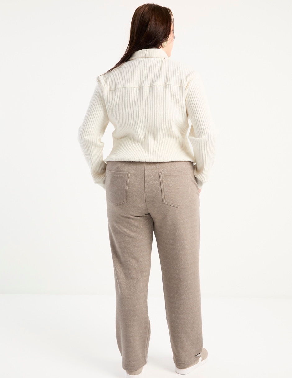 Pants regular con agujeta para mujer 5