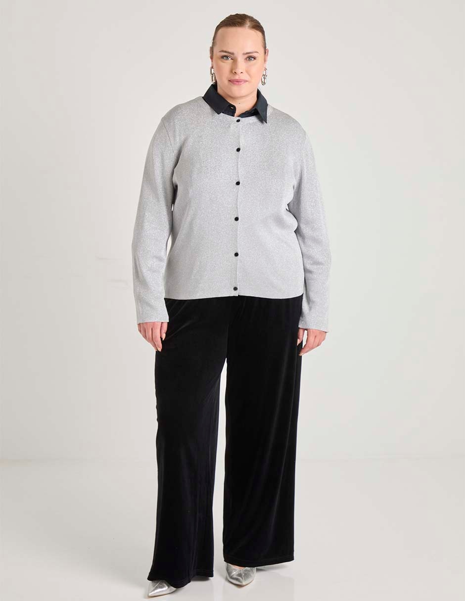 Suéter Lieb Plus cuello redondo para mujer