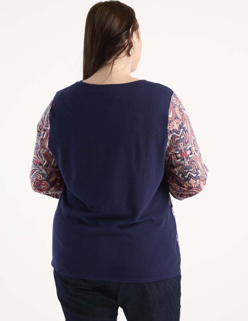 Blusa manga 3/4 para mujer 5