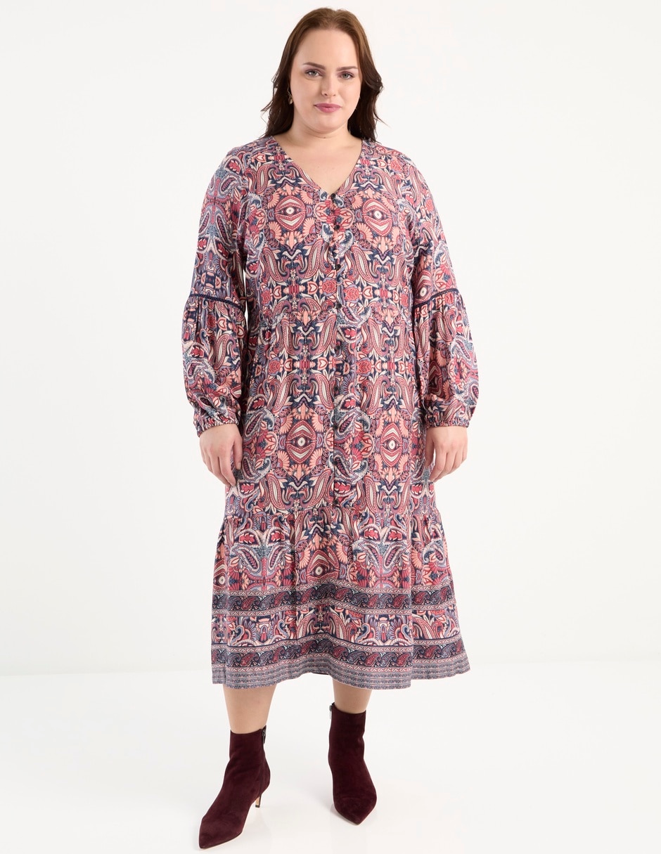 Vestido midi casual para mujer 1