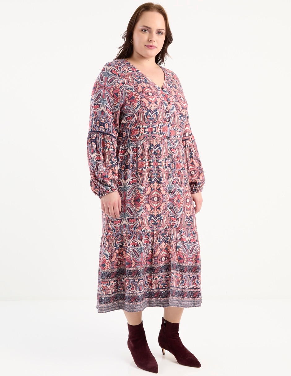 Vestido midi casual para mujer 6