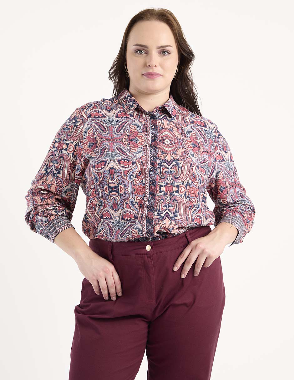 Blusa manga larga para mujer 1