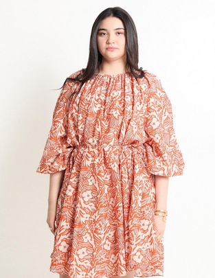 Vestido 3/4 casual para mujer 1