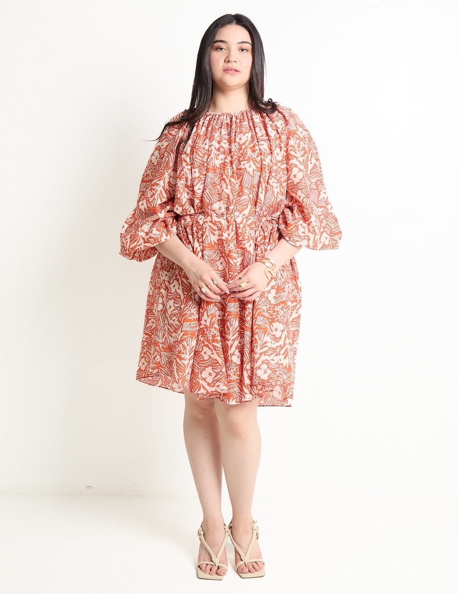 Vestido 3/4 casual para mujer 7