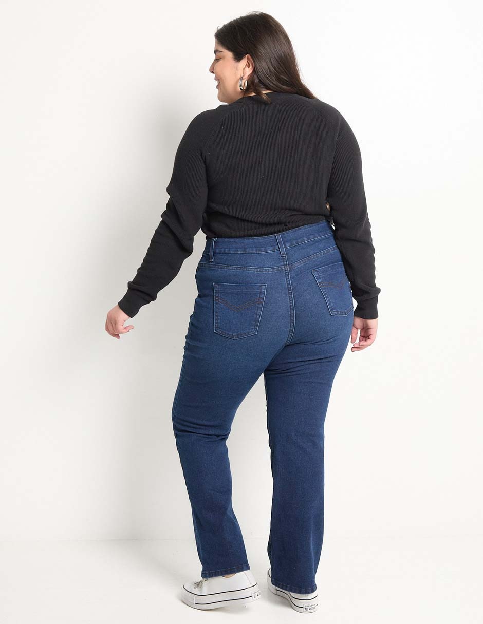 Jeans straight para mujer