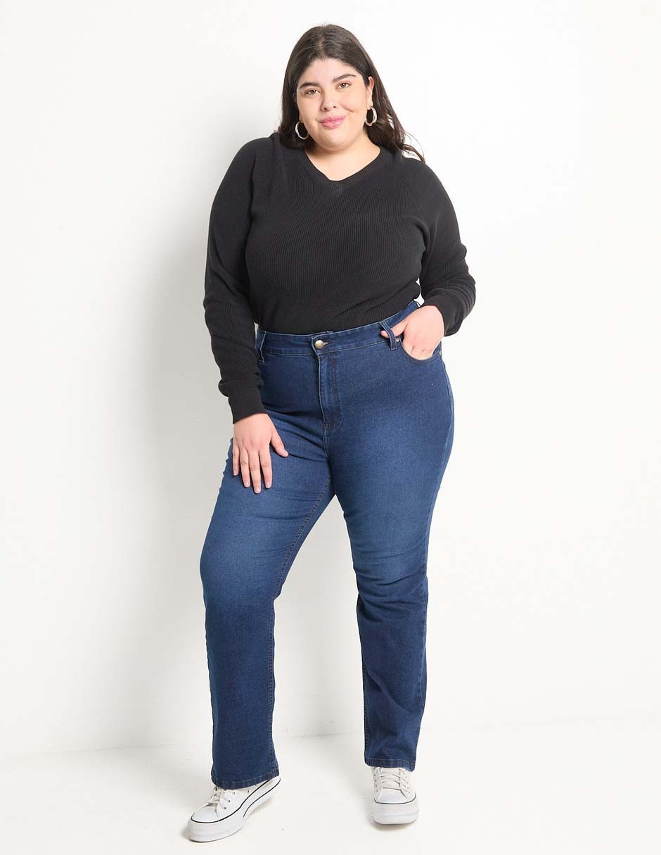 Jeans straight para mujer