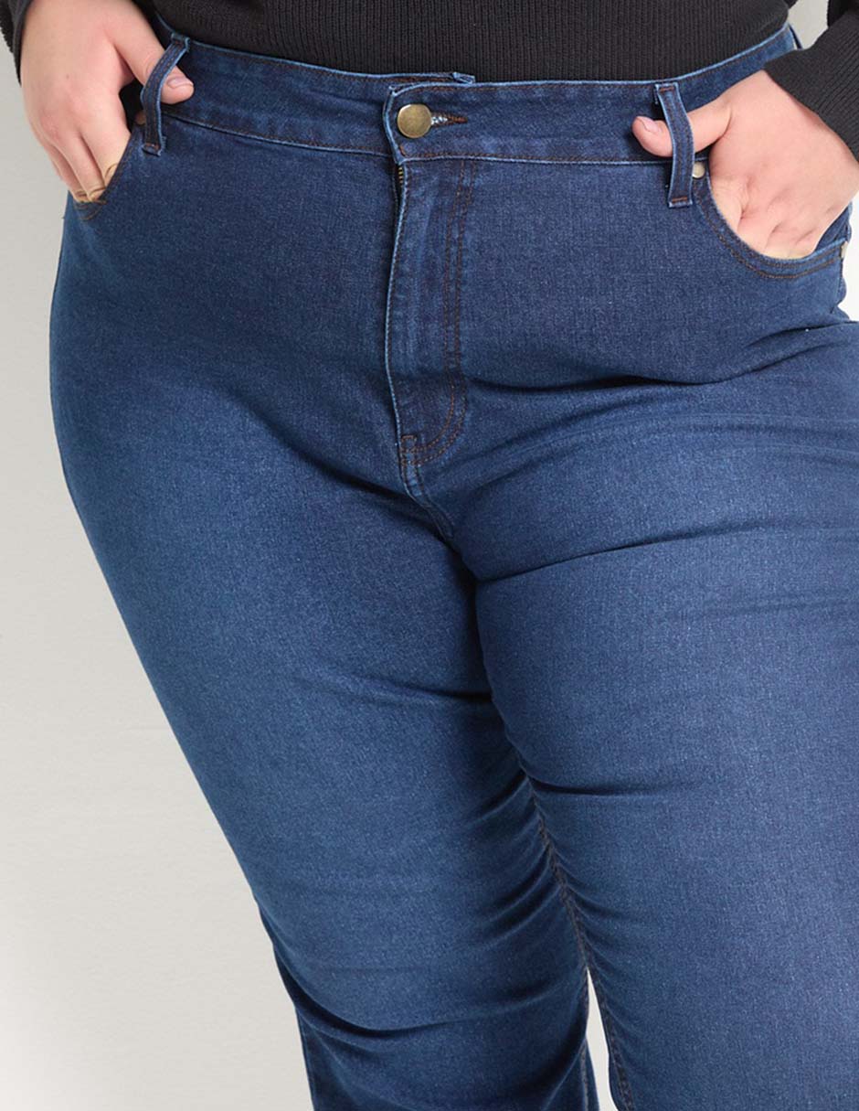 Jeans straight para mujer