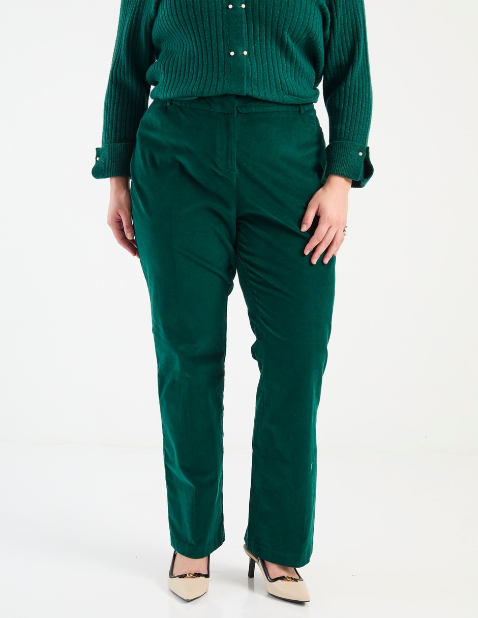 Pantalón regular para mujer