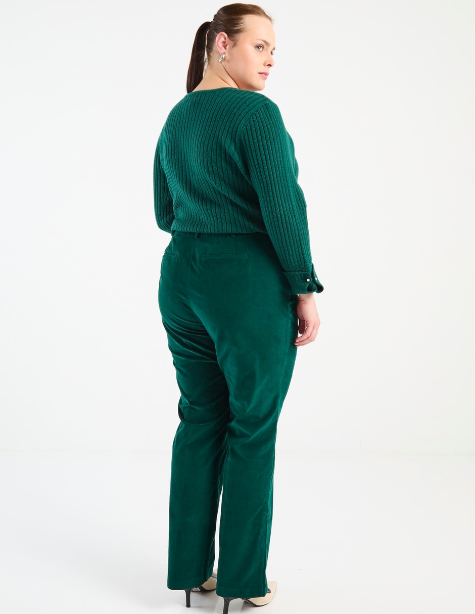 Pantalón regular para mujer 4