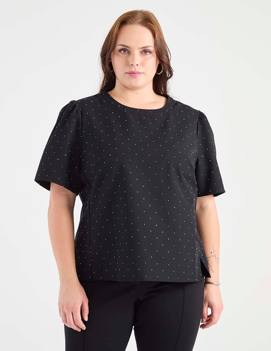 Blusa manga corta para mujer 1
