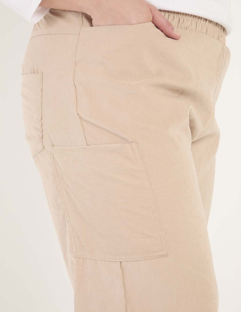 Pantalón cargo Lieb Plus amplio para mujer