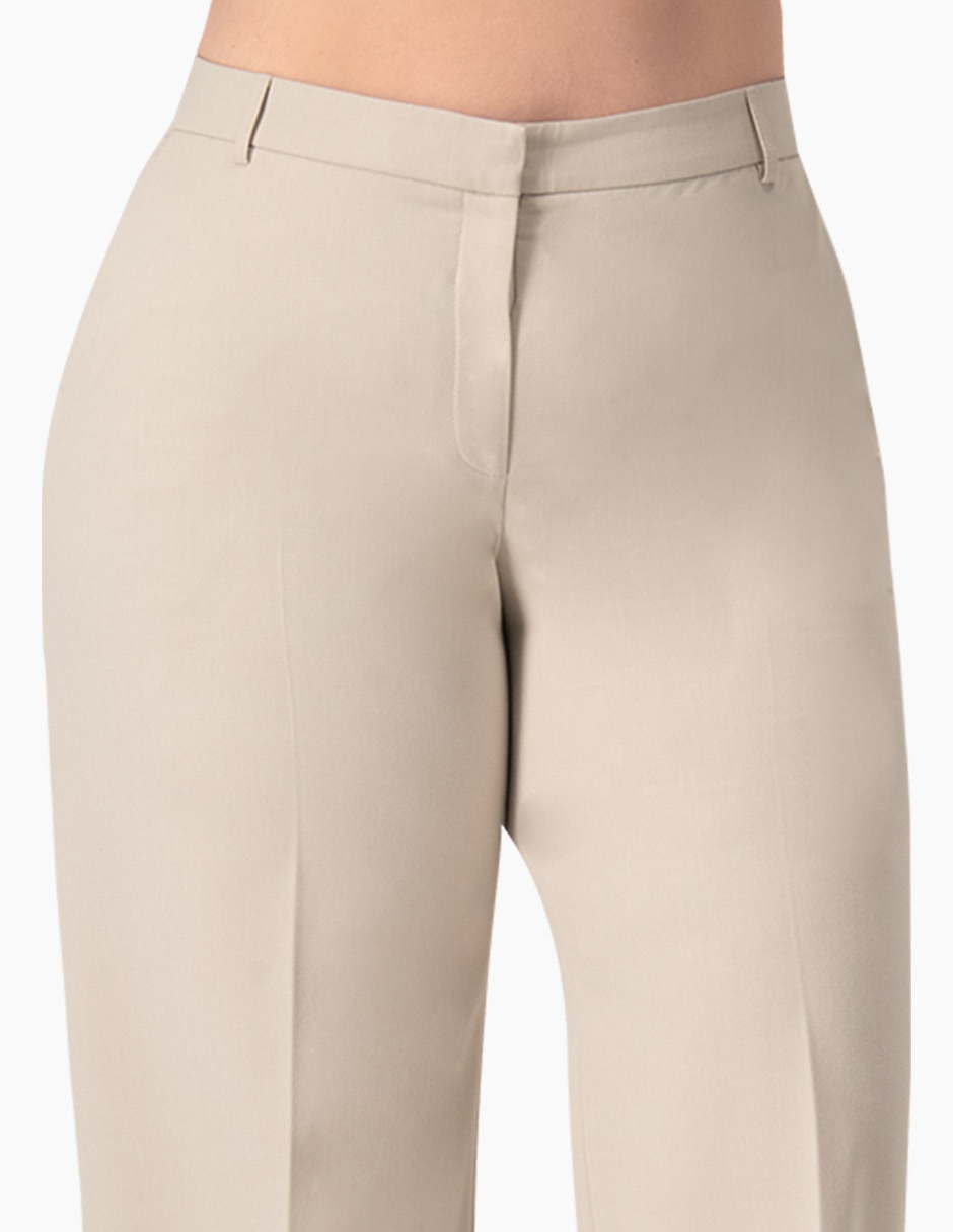 Pantalón de vestir amplio para mujer 11
