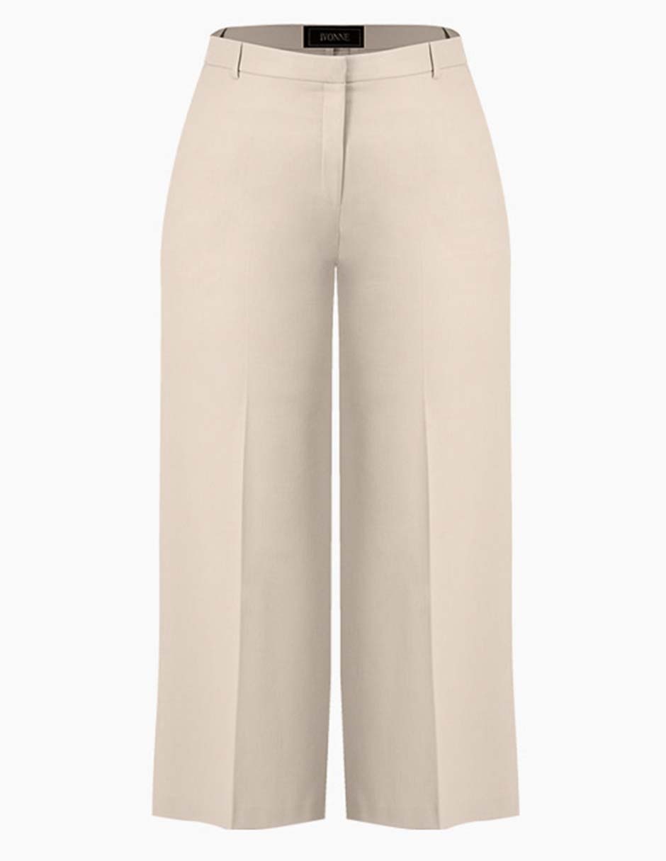 Pantalón de vestir amplio para mujer 12