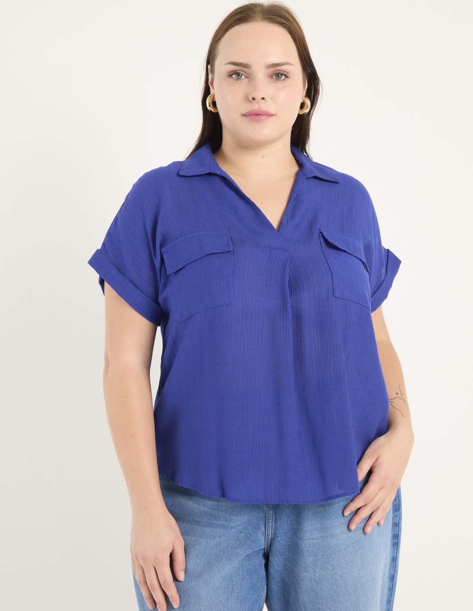 Imagen de producto Blusa manga corta para mujer