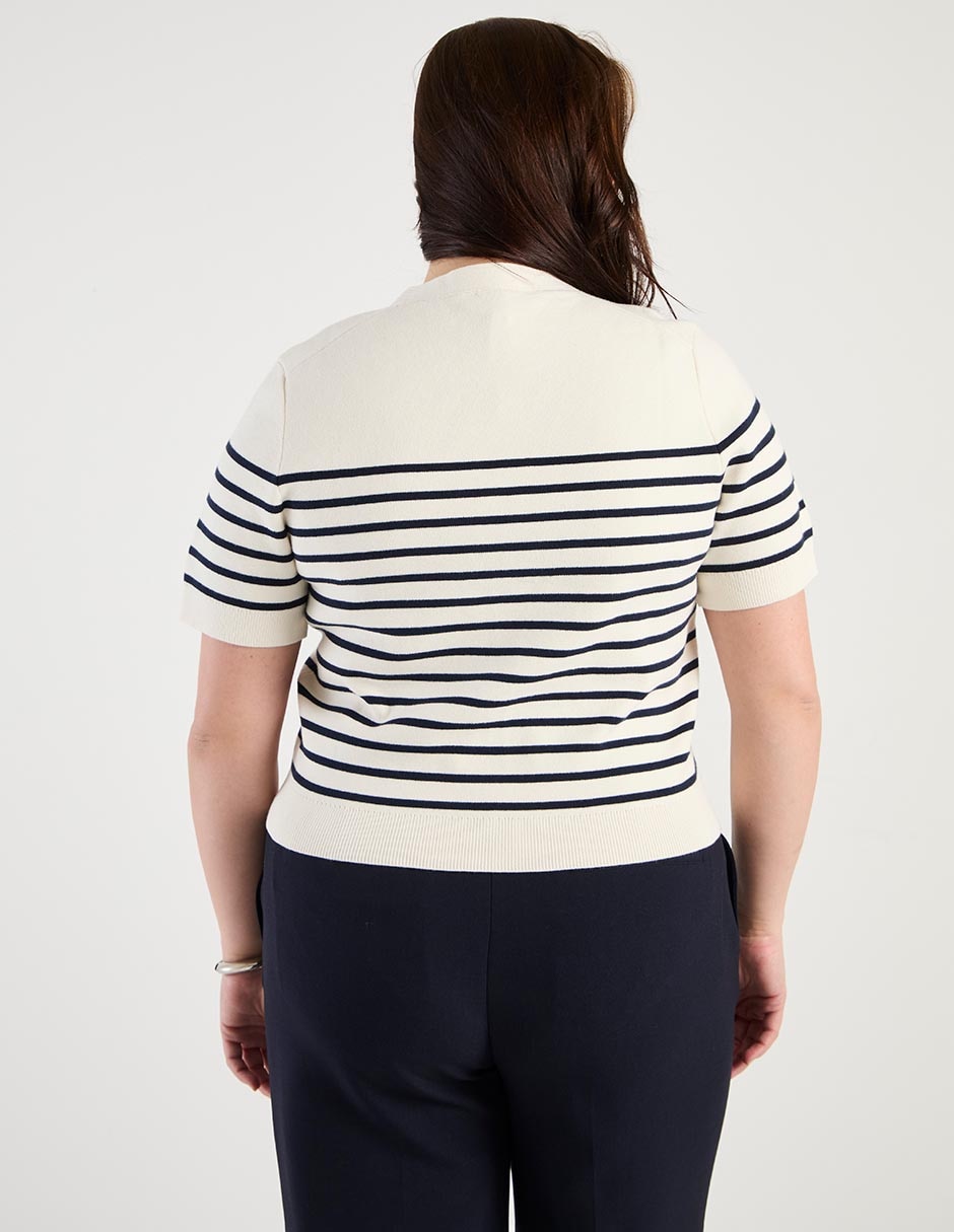 Suéter Tommy Plus cuello v para mujer