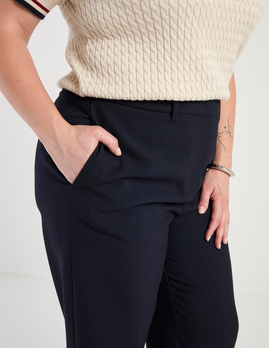 Pantalón chino straight para mujer 7