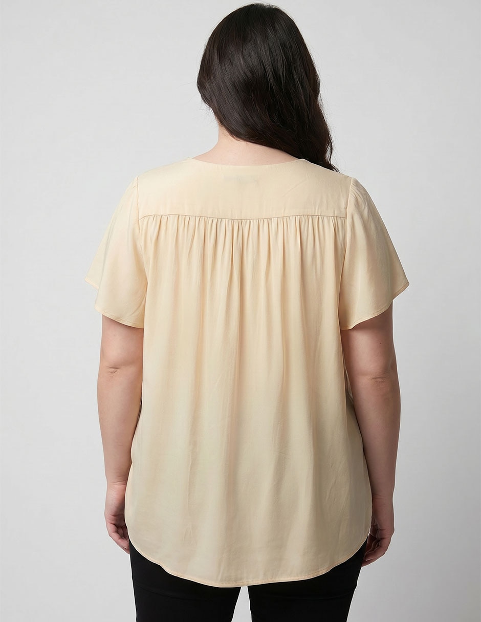 Blusa manga corta para mujer 2