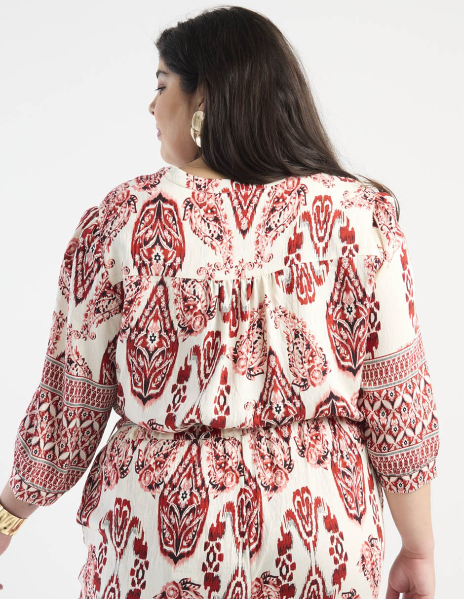 Blusa manga 3/4 para mujer 6
