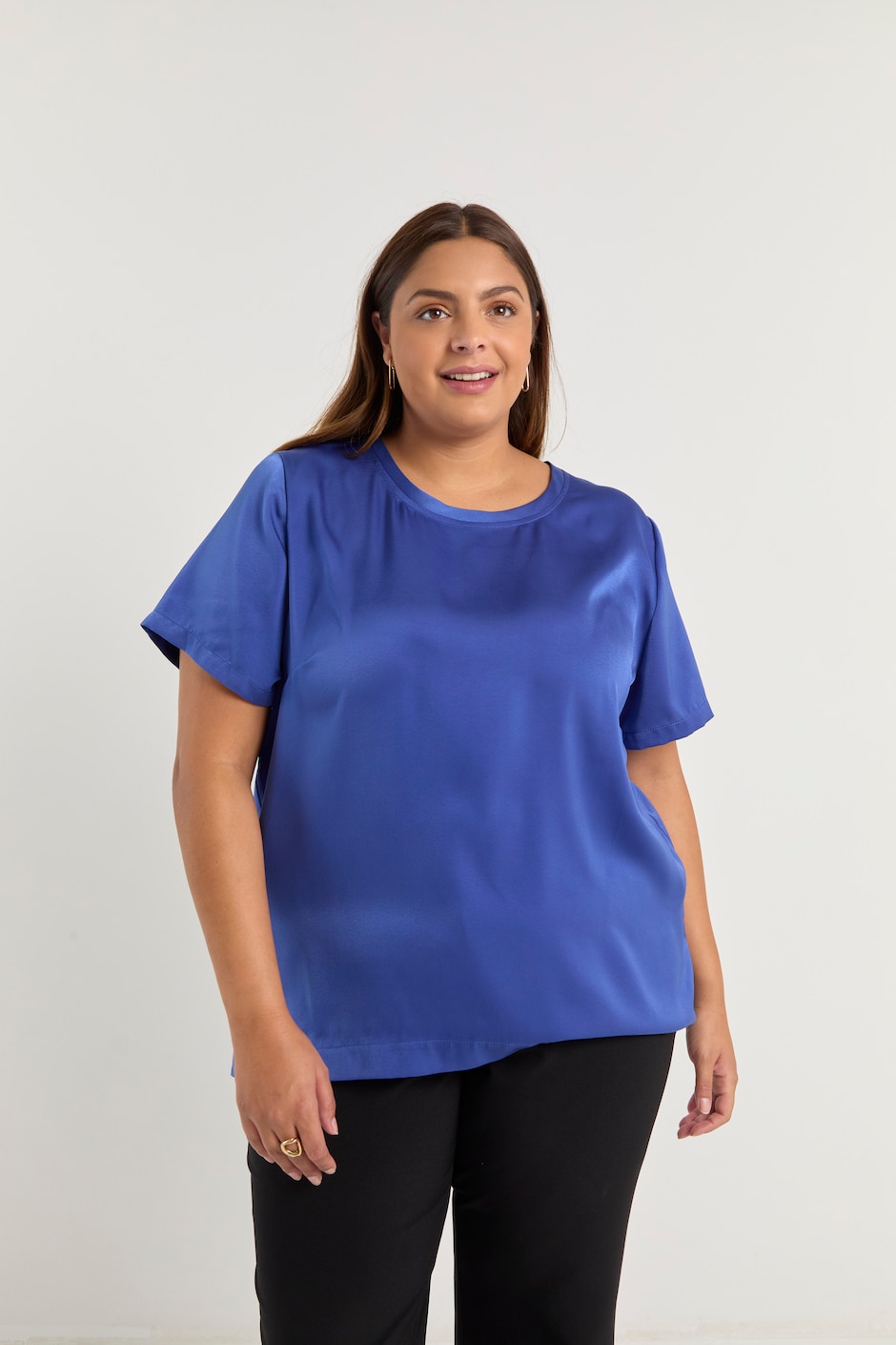 Blusa manga corta para mujer 1