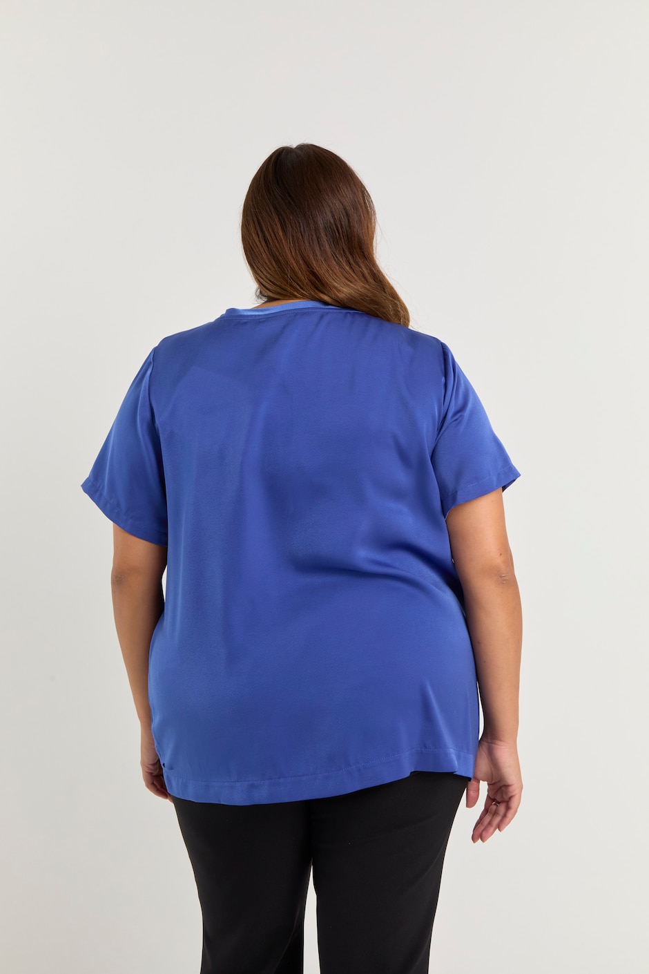 Blusa manga corta para mujer 11