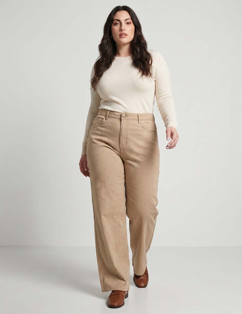 Jeans ampliopara mujer 5