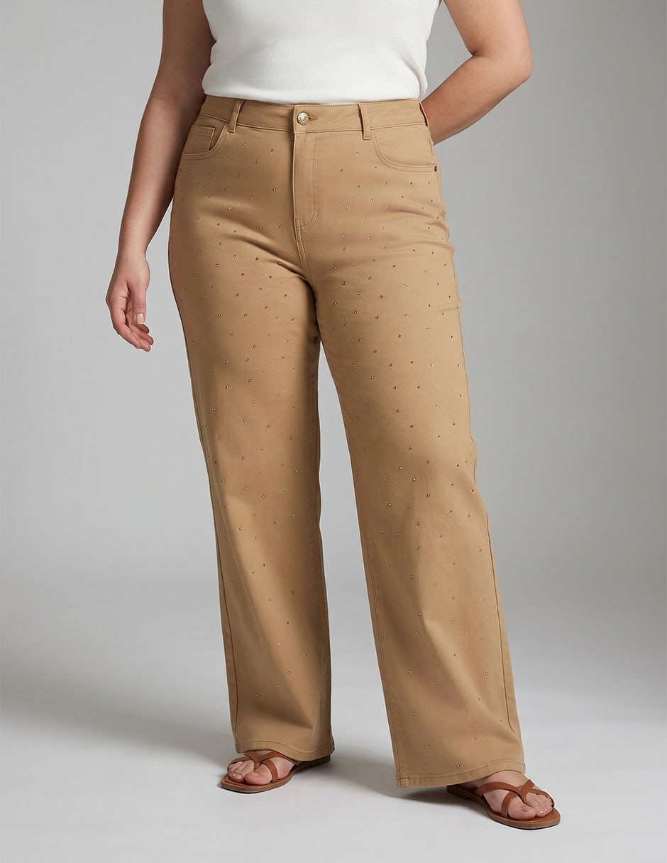 Jeans amplio para mujer