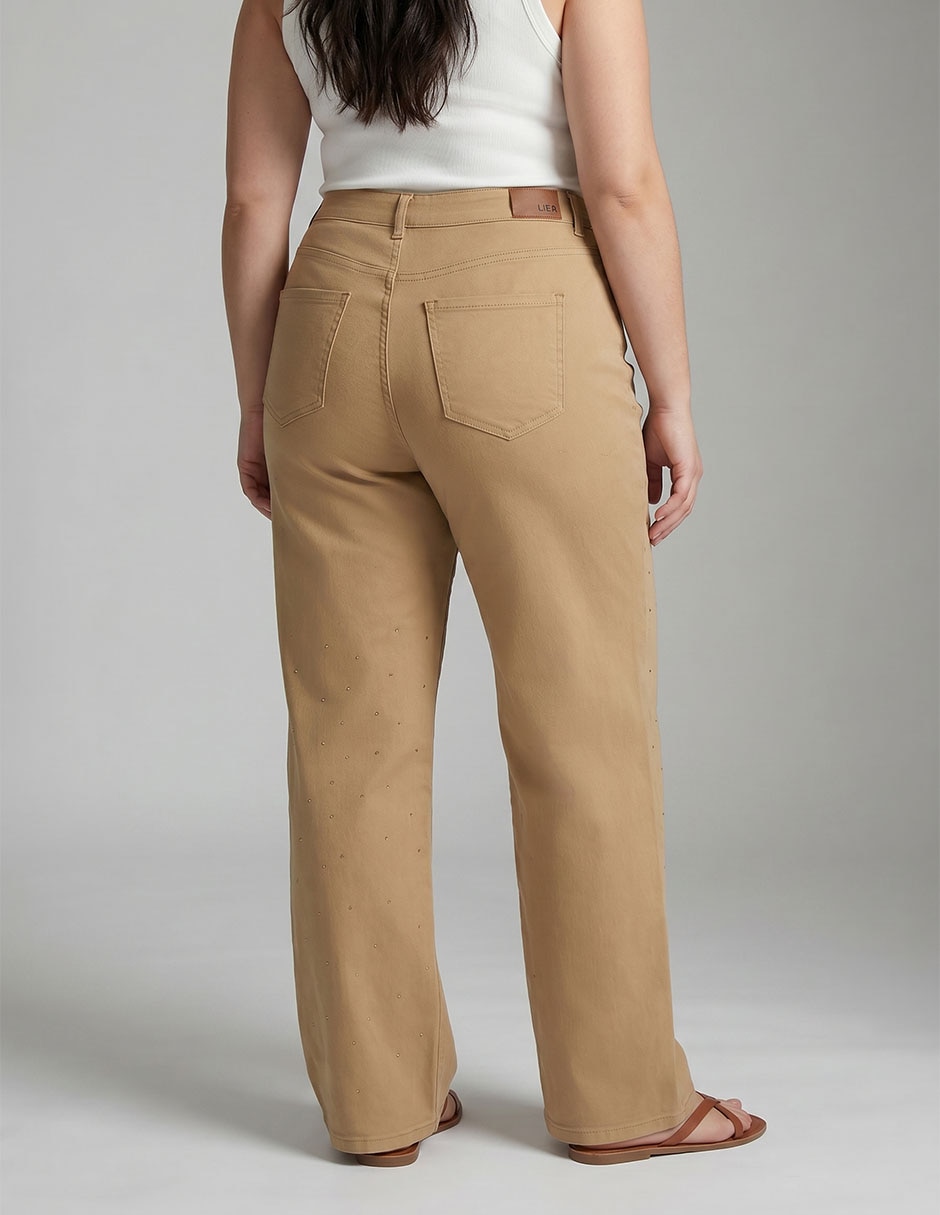 Jeans amplio para mujer 2