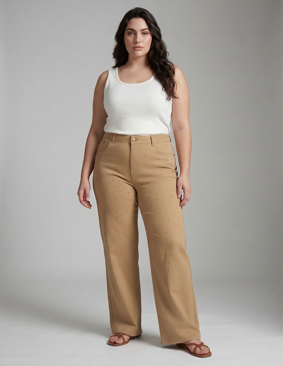 Jeans amplio para mujer 3