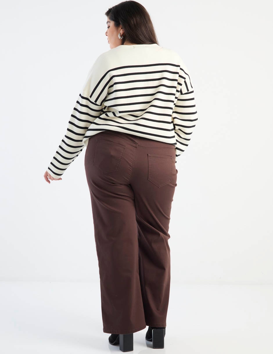 Jeans straight para mujer 4
