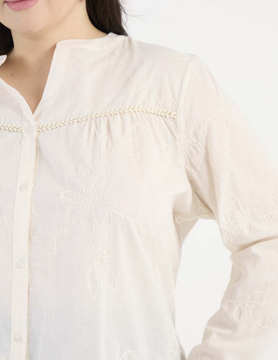 Blusa manga larga para mujer 9
