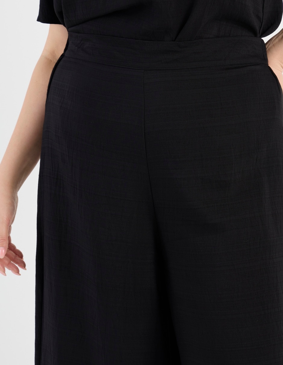 Pantalón coulotte Lieb Plus wide leg para mujer