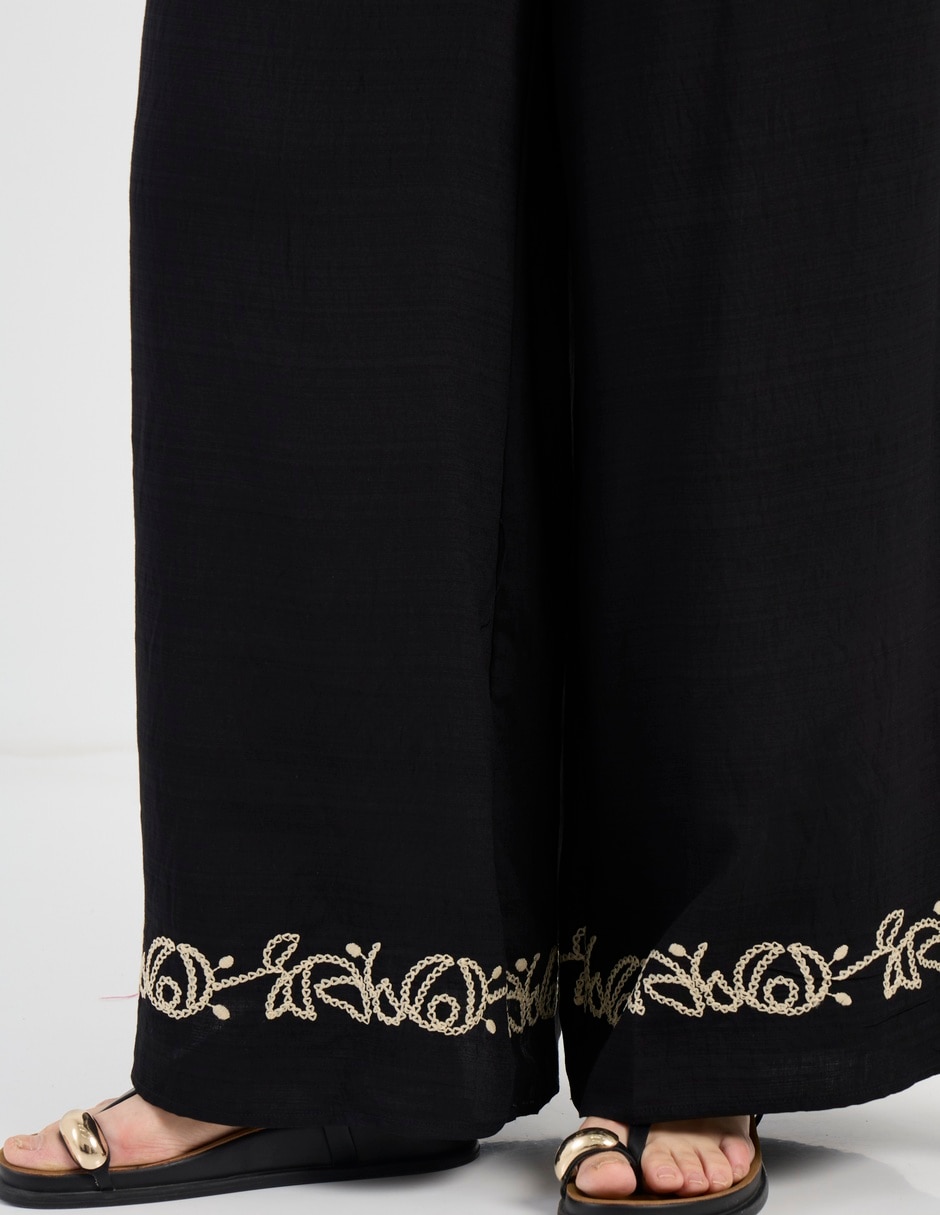 Pantalón coulotte Lieb Plus wide leg para mujer