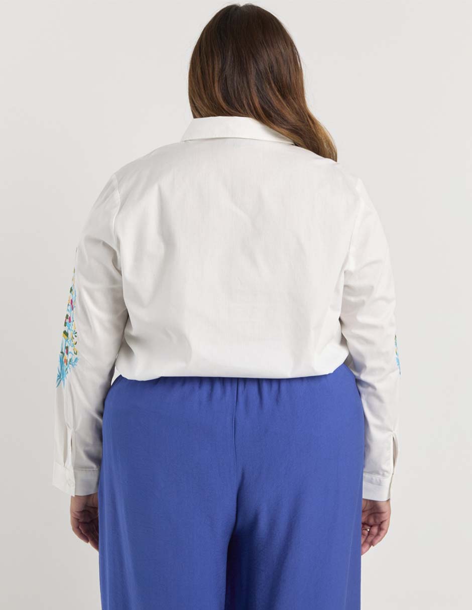 Blusa manga larga para mujer 11