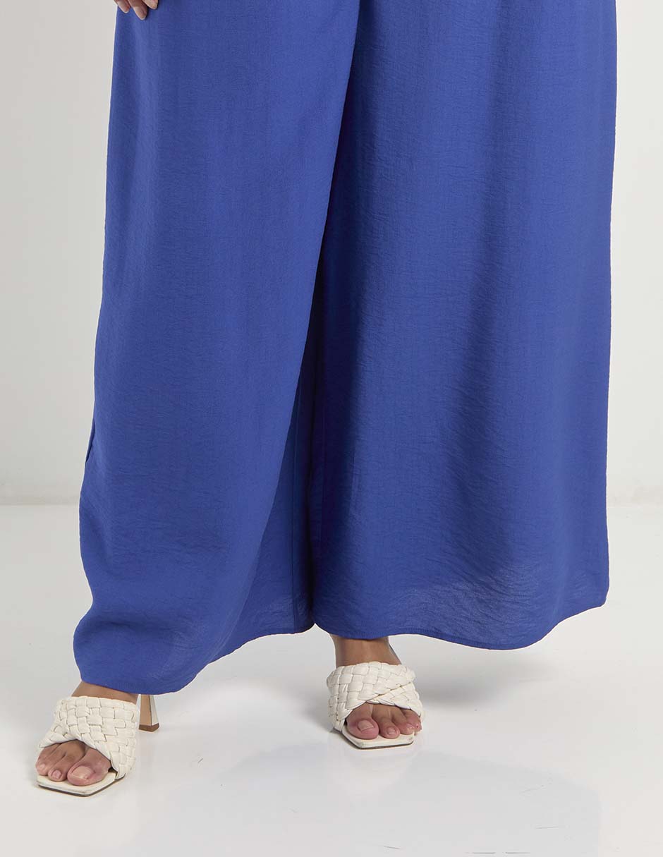 Pantalón relaxed amplio para mujer 10