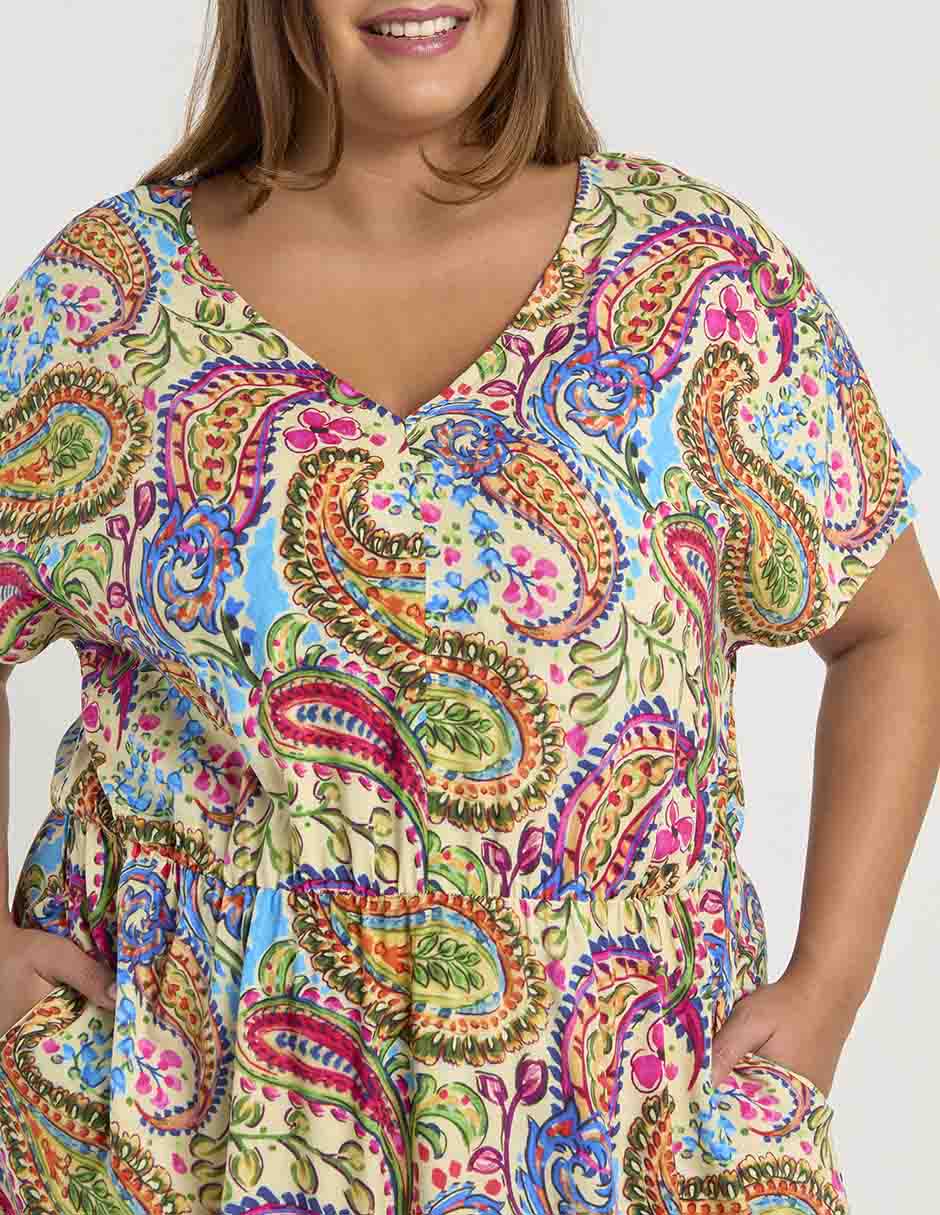 Vestido crop casual para mujer 4