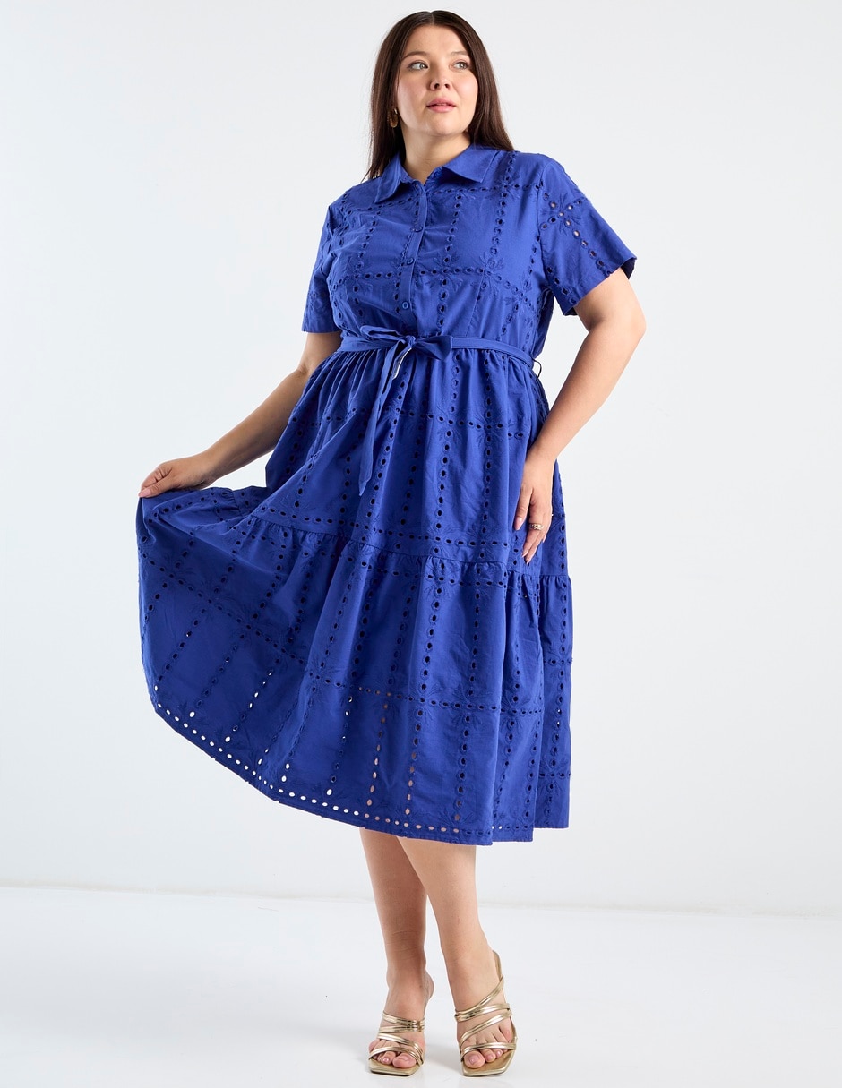 Vestido midi casual para mujer 4
