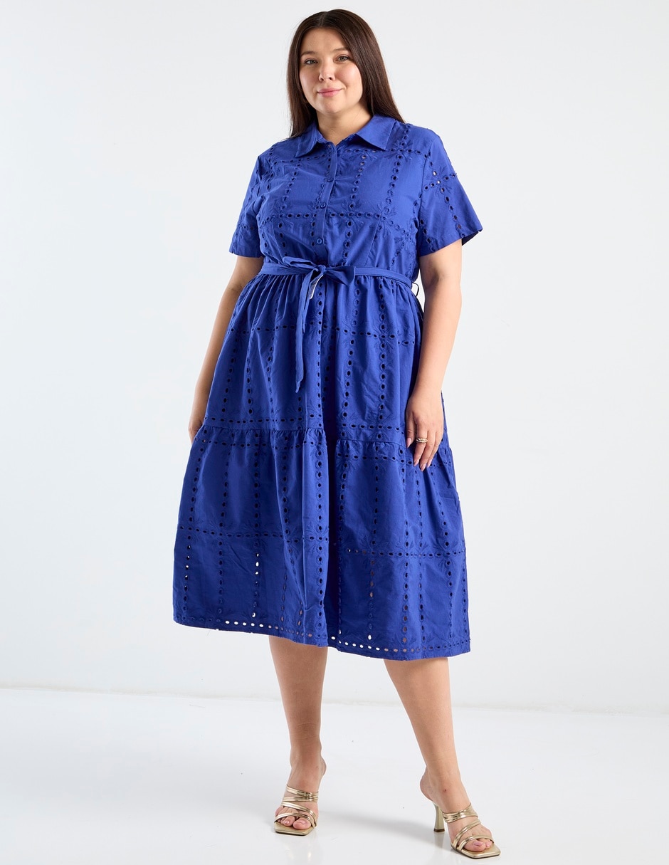 Vestido midi casual para mujer Vestido midi casual para mujer