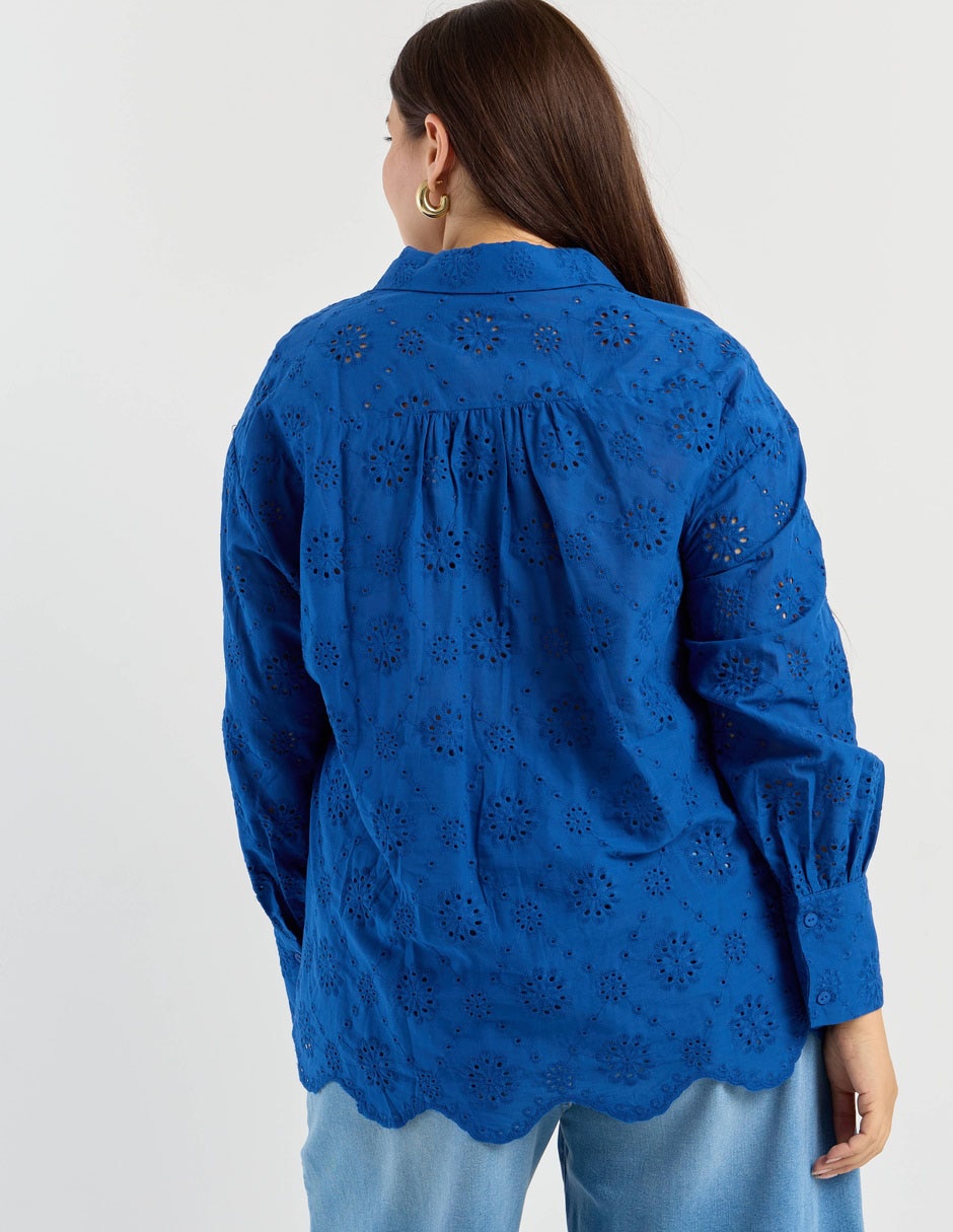 Blusa manga larga para mujer 2
