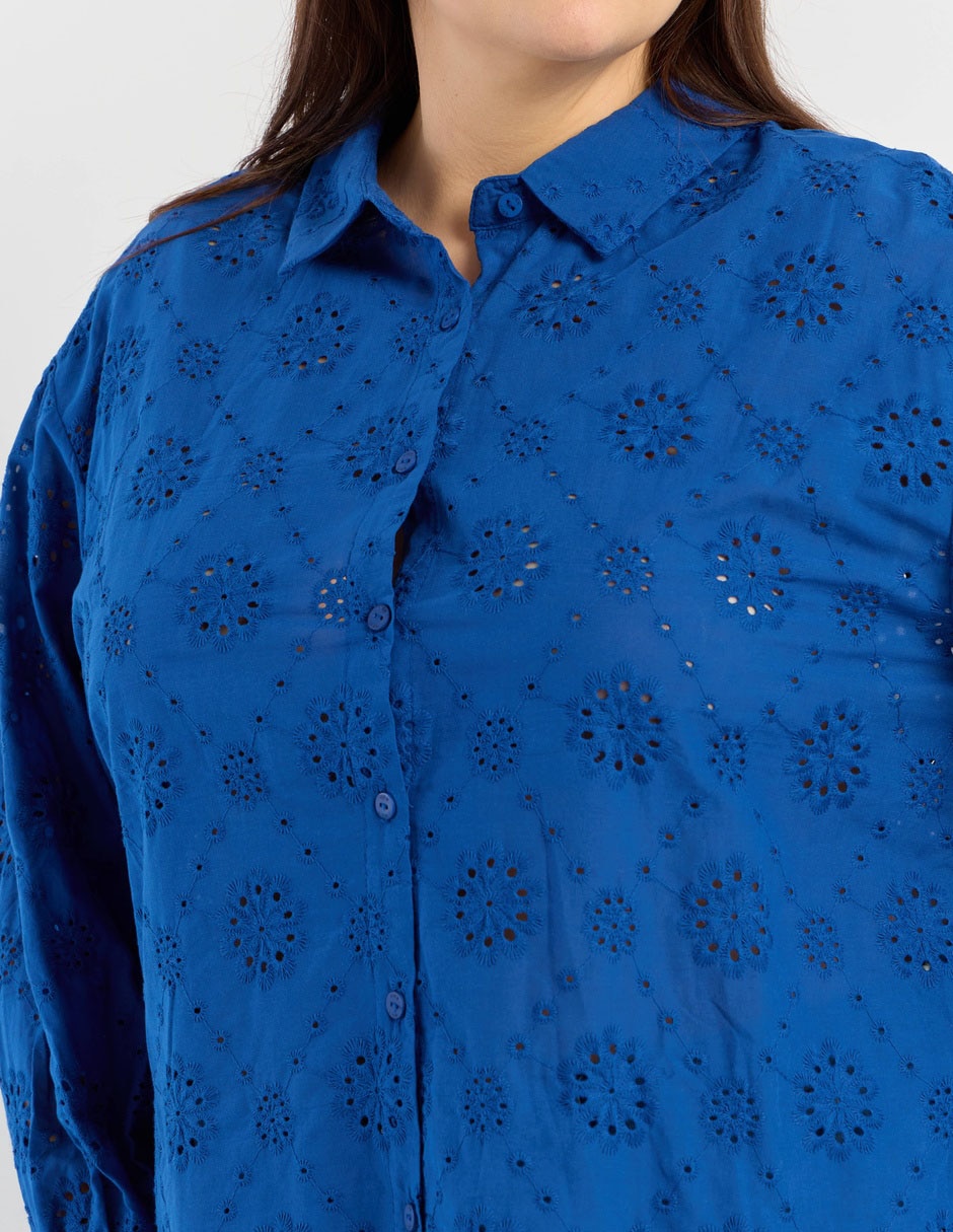 Blusa manga larga para mujer 3