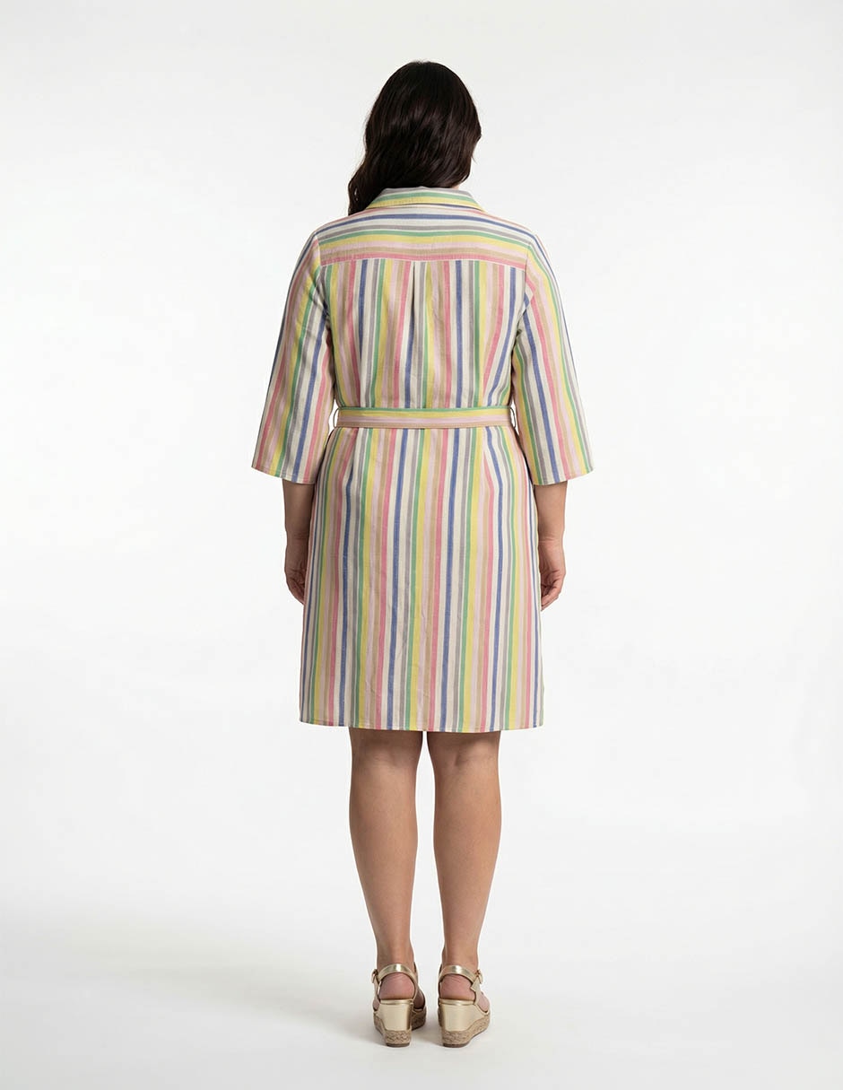 Vestido 3/4 casual para mujer 5
