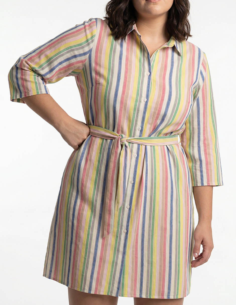 Vestido 3/4 casual para mujer 3